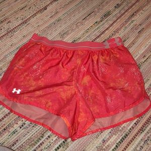 Pink Galaxy Under Armour Shorts